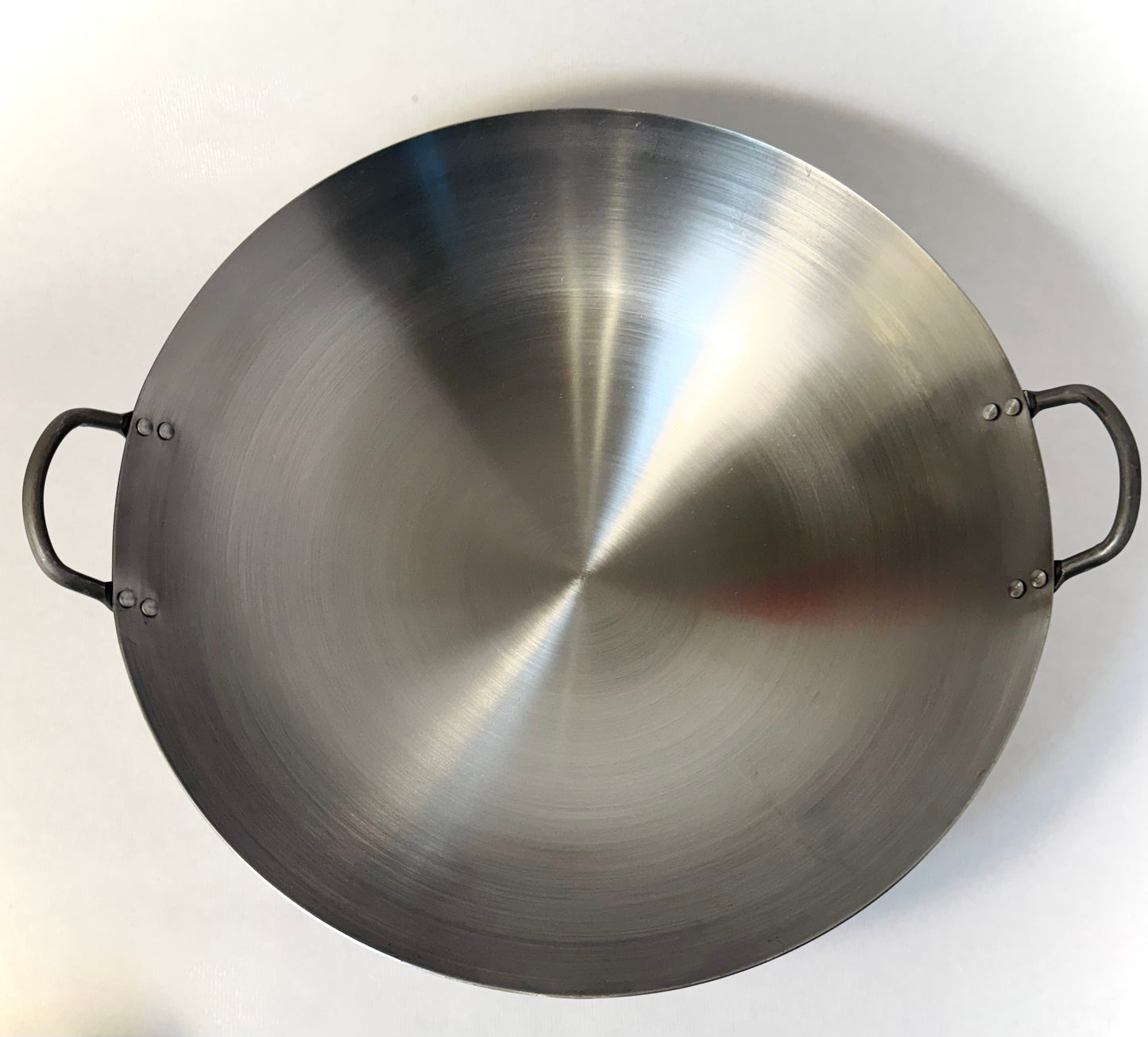 Zwei Ohren Wok aus Stahl | 双耳锅 | 45CM